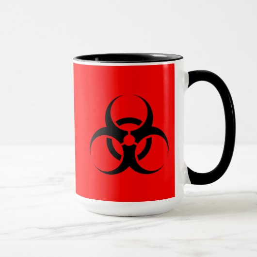 Biogefährdung Tasse (Rechts)