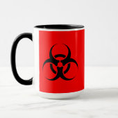 Biogefährdung Tasse (Links)