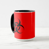 Biogefährdung Tasse (Vorderseite Links)