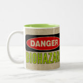 Biogefährdung | Tasse des Gefahrensyndroms (Links)