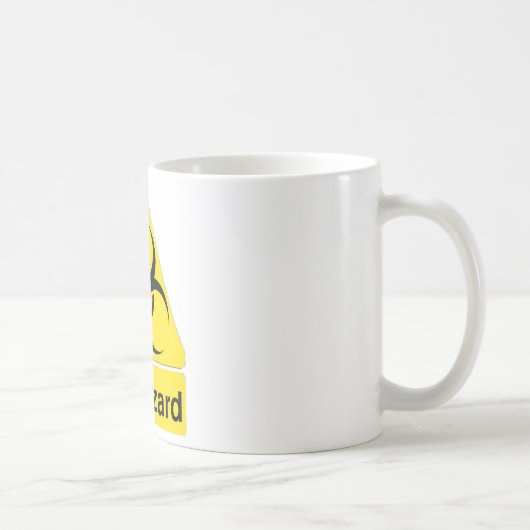 Biogefährdung-Tasse Kaffeetasse (Rechts)