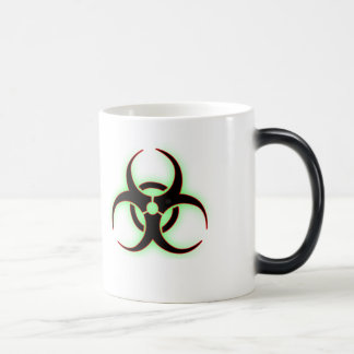 Biogefährdung-Tasse Verwandlungstasse