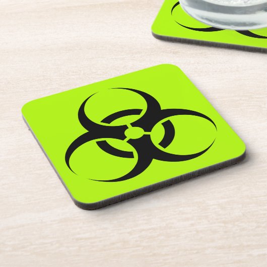 Biogefährdung Untersetzer (Linke Seite)