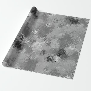 Biogefährdung Urban Camouflage Wrapping Paper Geschenkpapier