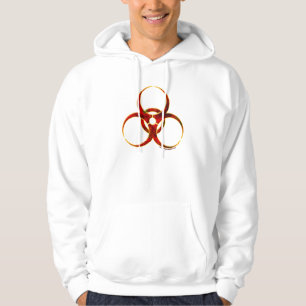 Biogefährdung-Warnsymbol Hoodie