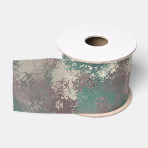Biogefährdung Woodland Camouflage Ribbon Ripsband
