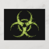 Biogefährdung-xdist Postkarte (Vorderseite)