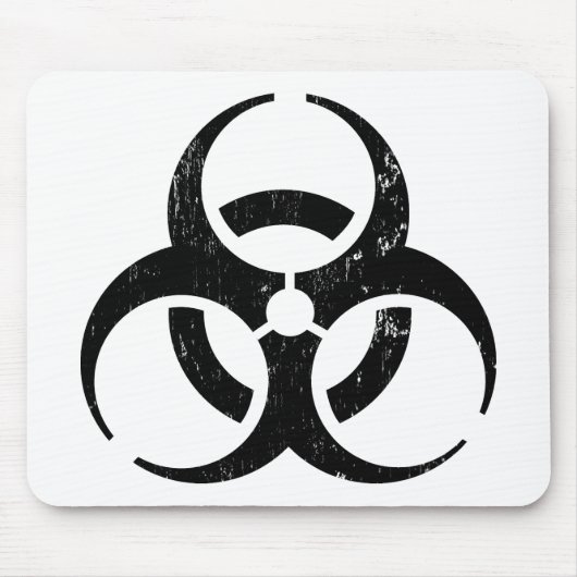 Biogefährdung: Zombie-Ansteckung Mousepad (Vorne)