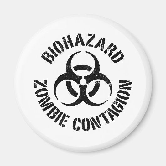 Biogefährdung: Zombie Contagion Magnet (Vorne)