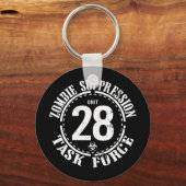 Biogefährdung: Zombie Contagion Schlüsselanhänger (Vorderseite)