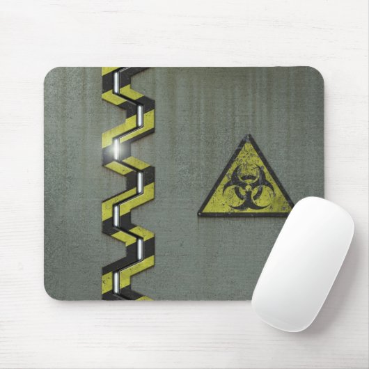 BiogefährdungMausunterlage Mousepad (Mit Mouse)