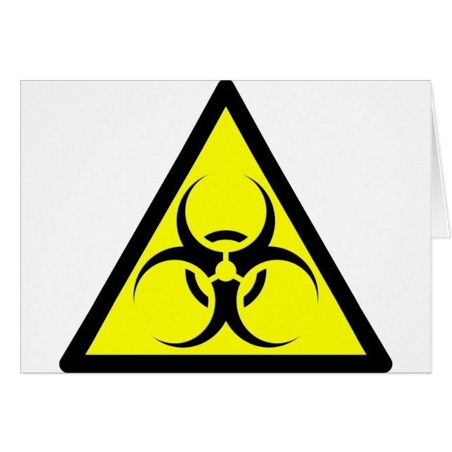 Biogefahren-oder (Vorderseite (Horizontal))