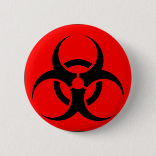 Biogefahren-oder Button