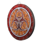 Biogefahreneinlegearbeit II Dartscheibe (Vorderseite rechts)