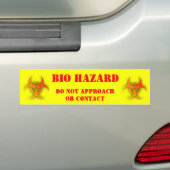 Biogefahrenlustiger Autoaufkleber-Spaß Autoaufkleber (Auf Auto)