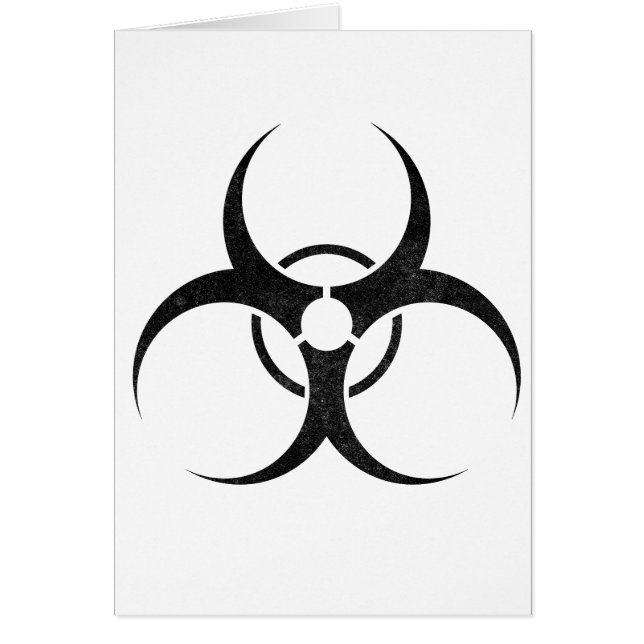 Biogefahrenzeichen (Vorne)