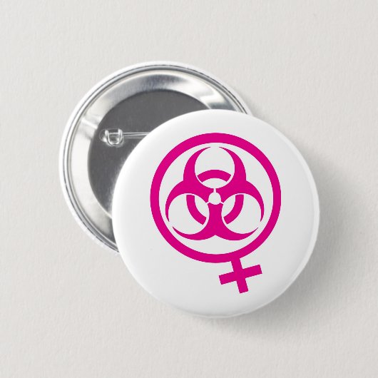 Biogefahrnfemme Button (Vorne & Hinten)