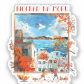 Biograd na moru 2 aufkleber (Vorderseite)