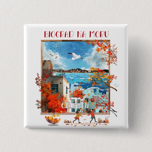 Biograd na moru 2 button (Vorderseite)