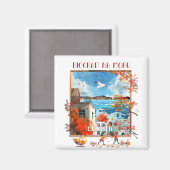 Biograd na Moru 2 Magnet (Vorderseite/Rückseite)