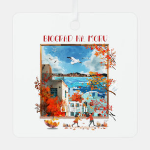 Biograd na Moru 2 Ornament Aus Metall