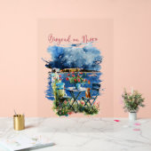 Biograd na moru 3 acrylschild (Hochzeit)