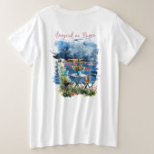 Biograd na moru 3 große größe T-Shirt (Design Rückseite)