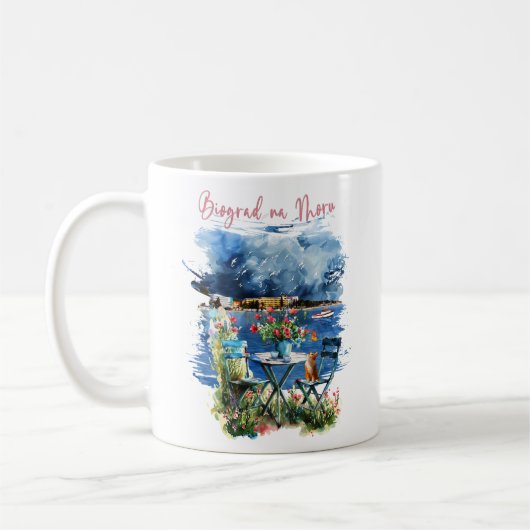 Biograd na moru 3 kaffeetasse (Links)