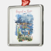 Biograd na moru 3 ornament aus metall (Links)