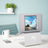 Biograd na moru 4 aufkleber (Laptop auf Schreibtisch)