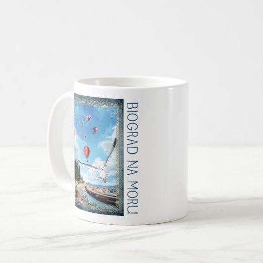 Biograd na moru 4 kaffeetasse (Vorderseite Links)