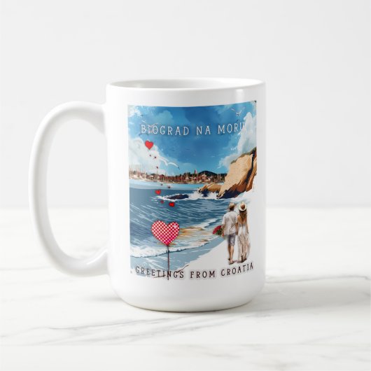 Biograd na moru 5 kaffeetasse (Links)