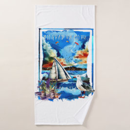 Biograd na Moru Badhandtuch Set