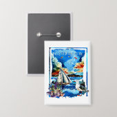 Biograd na Moru Button (Vorderseite/Rückseite)