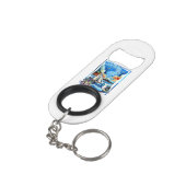 Biograd na Moru Mini Flaschenöffner (Rückseite Schrägansicht)