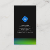 Biograf Business Card Borealis Lights Visitenkarte (Rückseite)