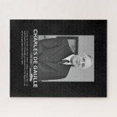 Biografie Charles de Gaulle Puzzle (Horizontal)