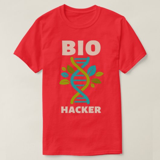 Biohacker-DNA T-Shirt (Design vorne)