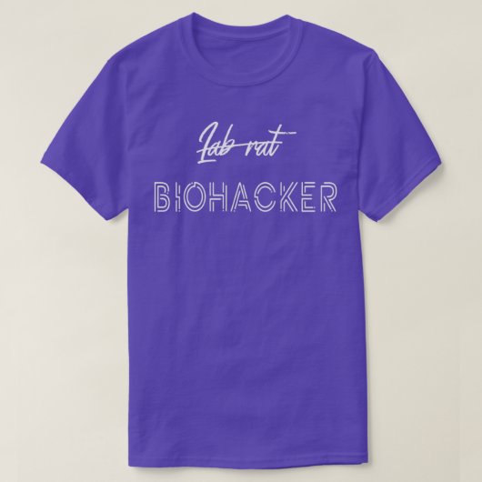 Biohacker Lab rat T-Shirt (Design vorne)