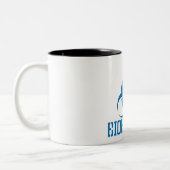 BIOHAZARD(青) ZWEIFARBIGE TASSE (Links)