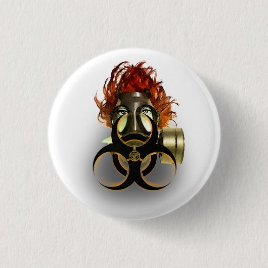 </biohazard> Abzeichen Button (Vorderseite)