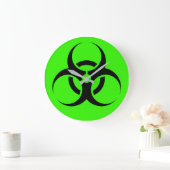 Biohazard Große Wanduhr (Zuhause)
