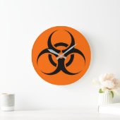 Biohazard Große Wanduhr (Zuhause)
