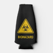 Biohazard Icon Flaschenkühler (Vorderseite)