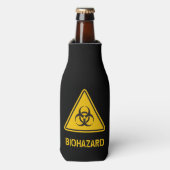 Biohazard Icon Flaschenkühler (Flaschenvorderseite)