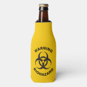Biohazard Icon Flaschenkühler (Flaschenvorderseite)