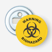 Biohazard Icon Flaschenöffner (Vorderseite)