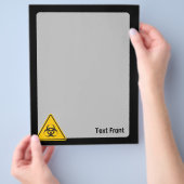 Biohazard Icon Flyer (Hand)
