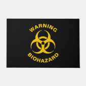 Biohazard Icon Fußmatte (Vorderseite)