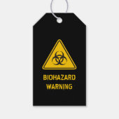 Biohazard Icon Geschenkanhänger (Vorderseite)